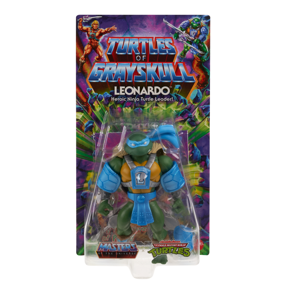 Masters of the Universe Origins Turtles of Grayskull Leonardo Action Figure